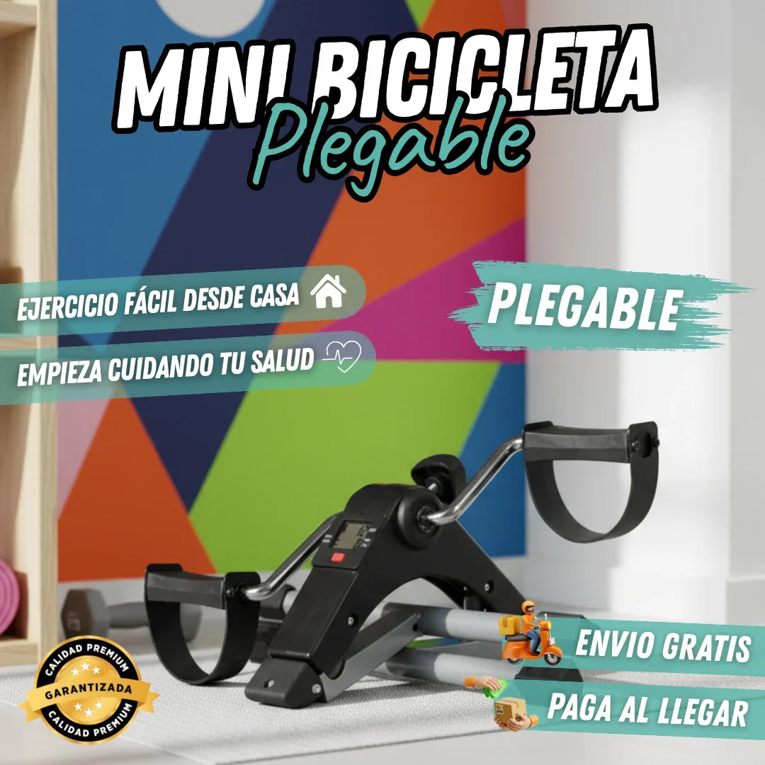 Mini Bicicleta Estática Ejercitador A Pedal Portátil Original