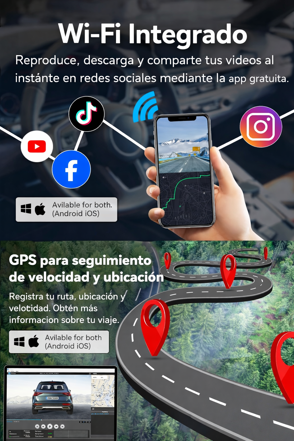Cámara para Carro – Seguridad en Cada Kilómetro🚗