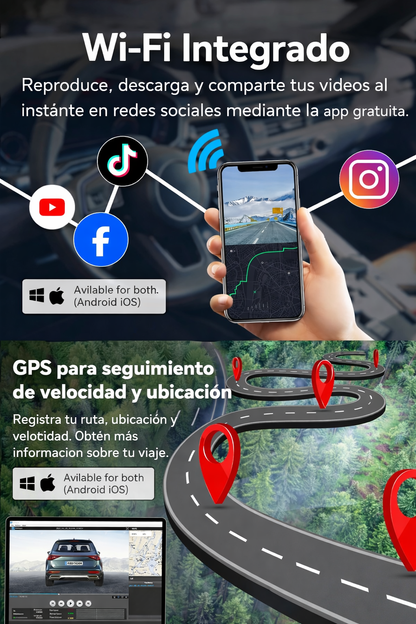 Cámara para Carro – Seguridad en Cada Kilómetro🚗