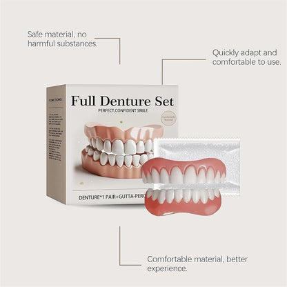 Dentadura ajustable para una sonrisa natural y segura. Hacemos envíos gratis🎁  a todo Guatemala