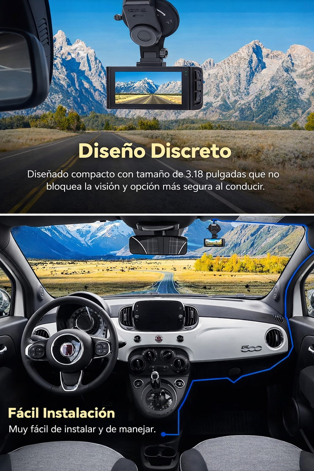 Cámara para Carro – Seguridad en Cada Kilómetro🚗