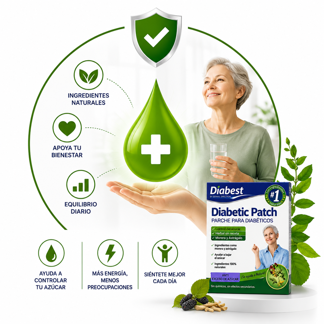 Controla tu azúcar de forma natural 🍃