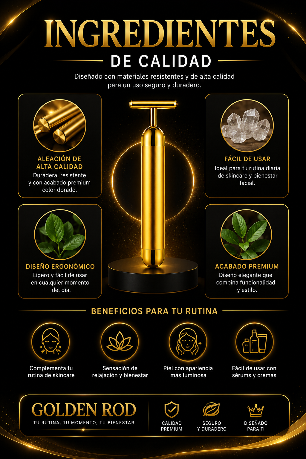 MASAJEADOR GOLD + ENVIO GRATIS