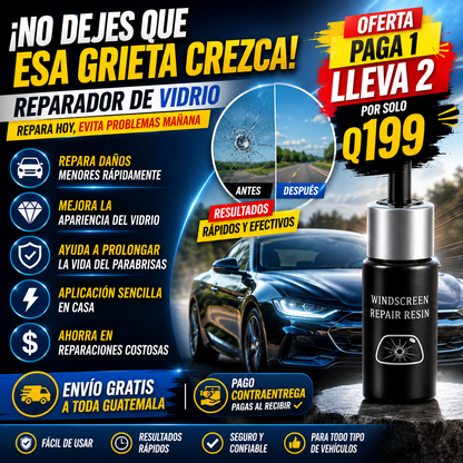 2x1 Reparador de Vidrios NanoGlass