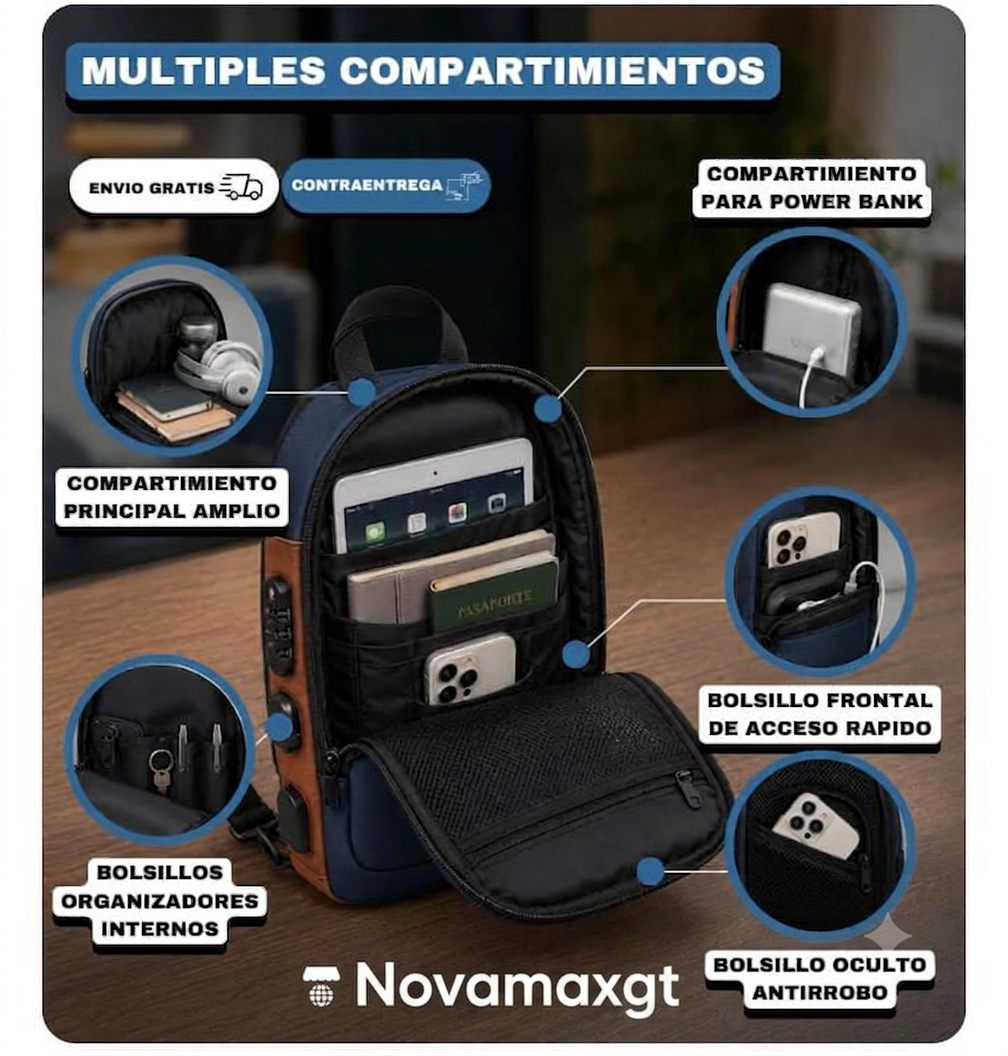 MOCHILA ANTIROBO