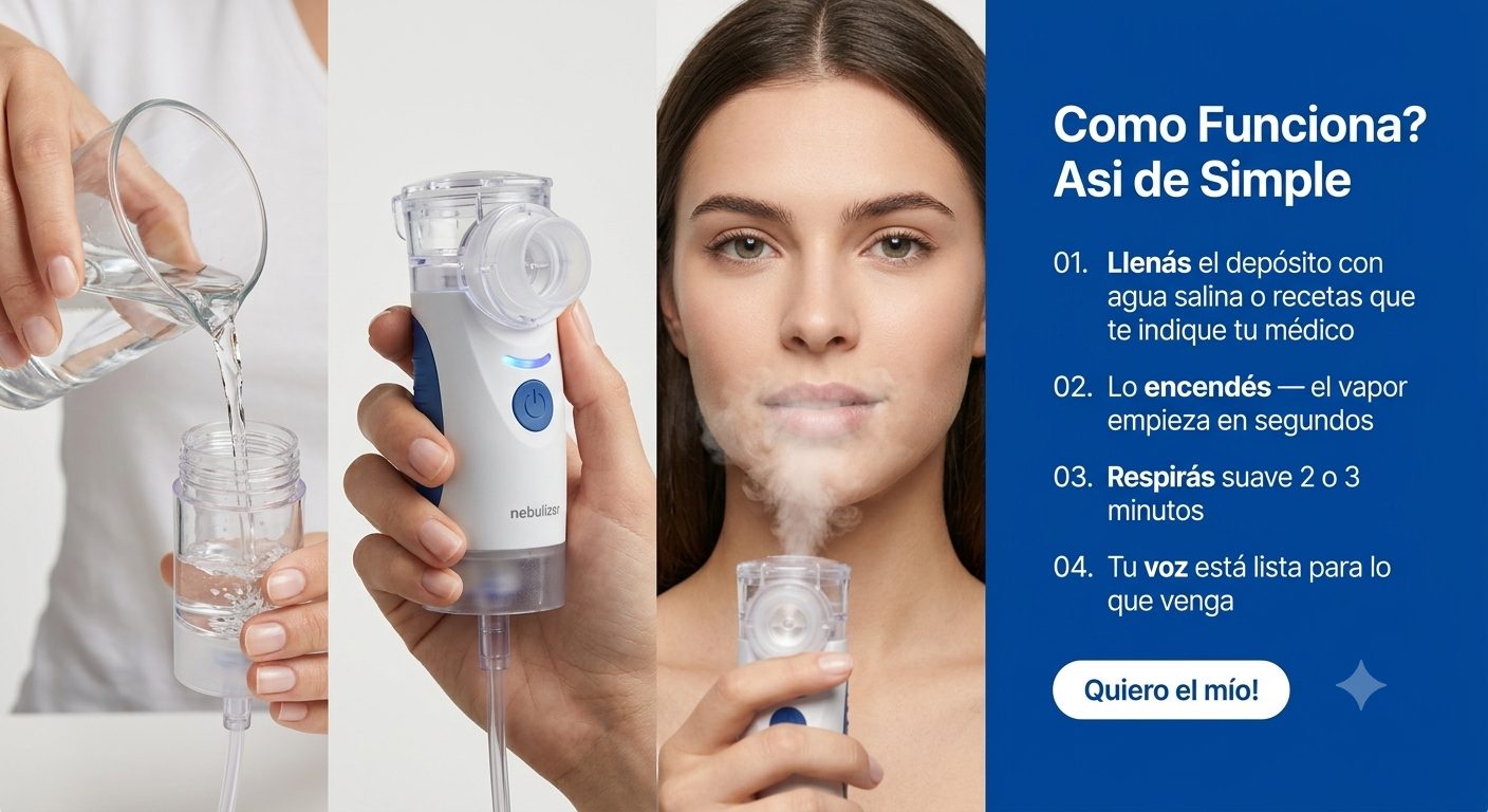 NEBULIZADOR + ENVIO GRATIS